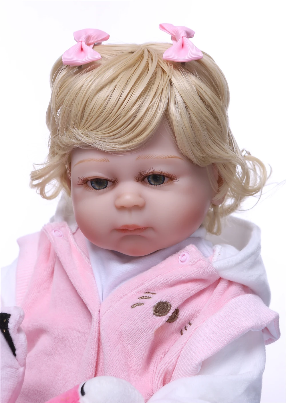 NPKCOLLECTION 50 см Boneca Bebe Reborn девушка кукла ручной работы полный силиконовые возрождается детские куклы Reborn Bebe Boy