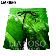Модные ужас животных со змеиным рисунком Трусы-шортики на каждый день с рисунком из аниме Рок Дети Трусики Топ в стиле хип хоп для мужчин женщин Harajuku пляжные тренировочные брюки Шорты E531