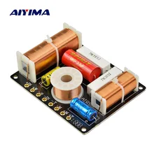 AIYIMA 1 шт. 150 Вт 3 способа динамик кроссовер сети ВЧ+ СЧ+ бас кроссовер динамик s аудио фильтр делитель частоты 6 дБ/oct