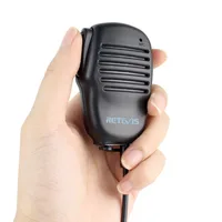 עבור kenwood baofeng Retevis מיני PTT רמקול מיקרופון 2 פינים עבור KENWOOD RETEVIS PUXING WOUXUN TYT HYT Baofeng מכשיר קשר ספינה ממוסקבה (5)