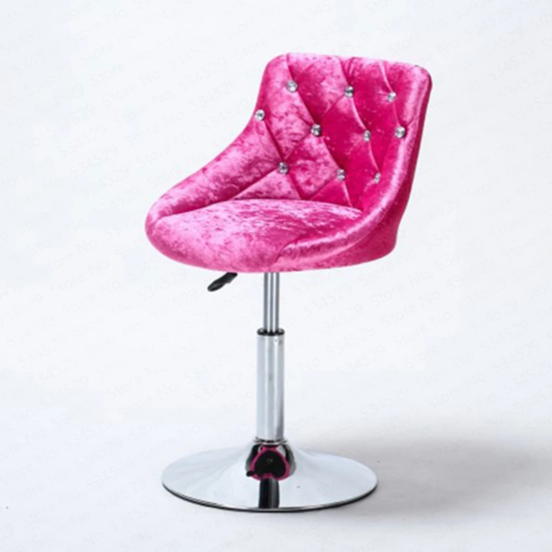  B Bar stool modern minimalist bar chair lift rotating backrest chair home high stool bar nails stoo
