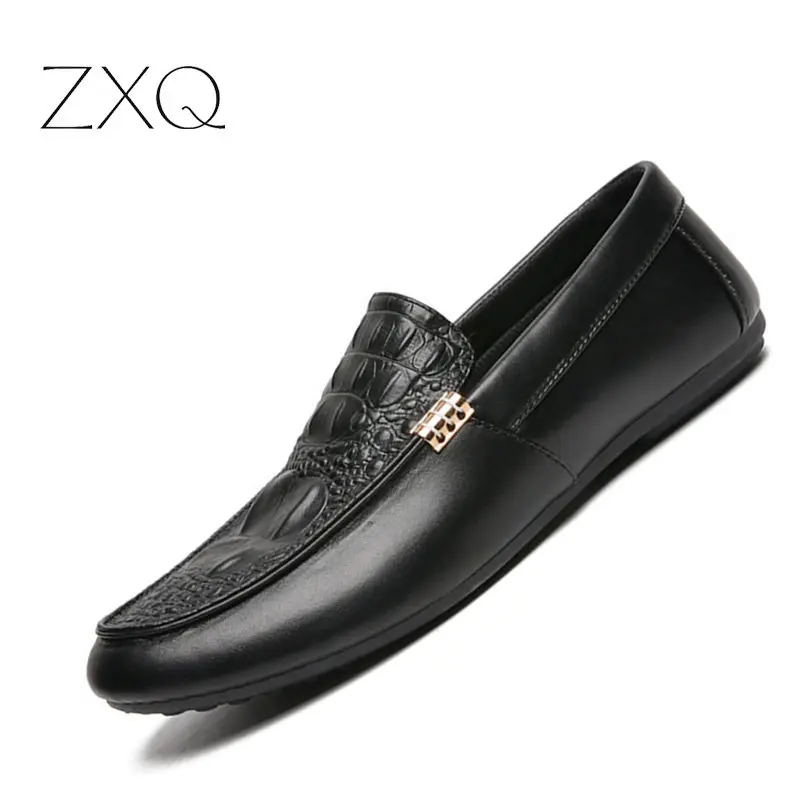 black summer loafers