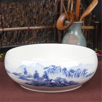 

Large bowls for chinese tea wash ceramic tea set accessories water wash bowls 1pc
