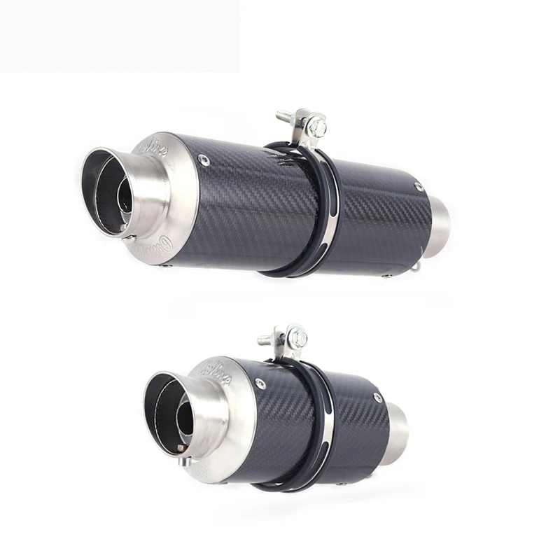 36 ~ 51mm Universal de Escape de la motocicleta silenciador de Escape de deslizamiento en el tubo Z900 Z650 RC390 GSR600 BK400 TRK502 F800GS GSX150R g310R