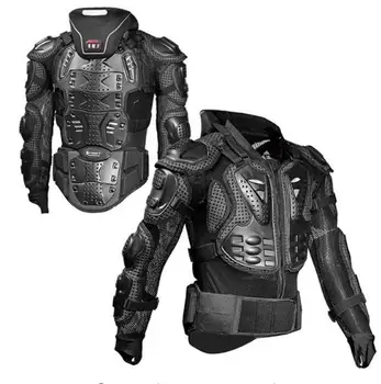 

Armored protective equipment and neck protection for off-road motorcycles