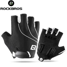Rockbros Cycling Gloves Thicken Gel Pads Breathable Shockproof Road MTB Bike Gloves Bicycle Sport Riding Gloves