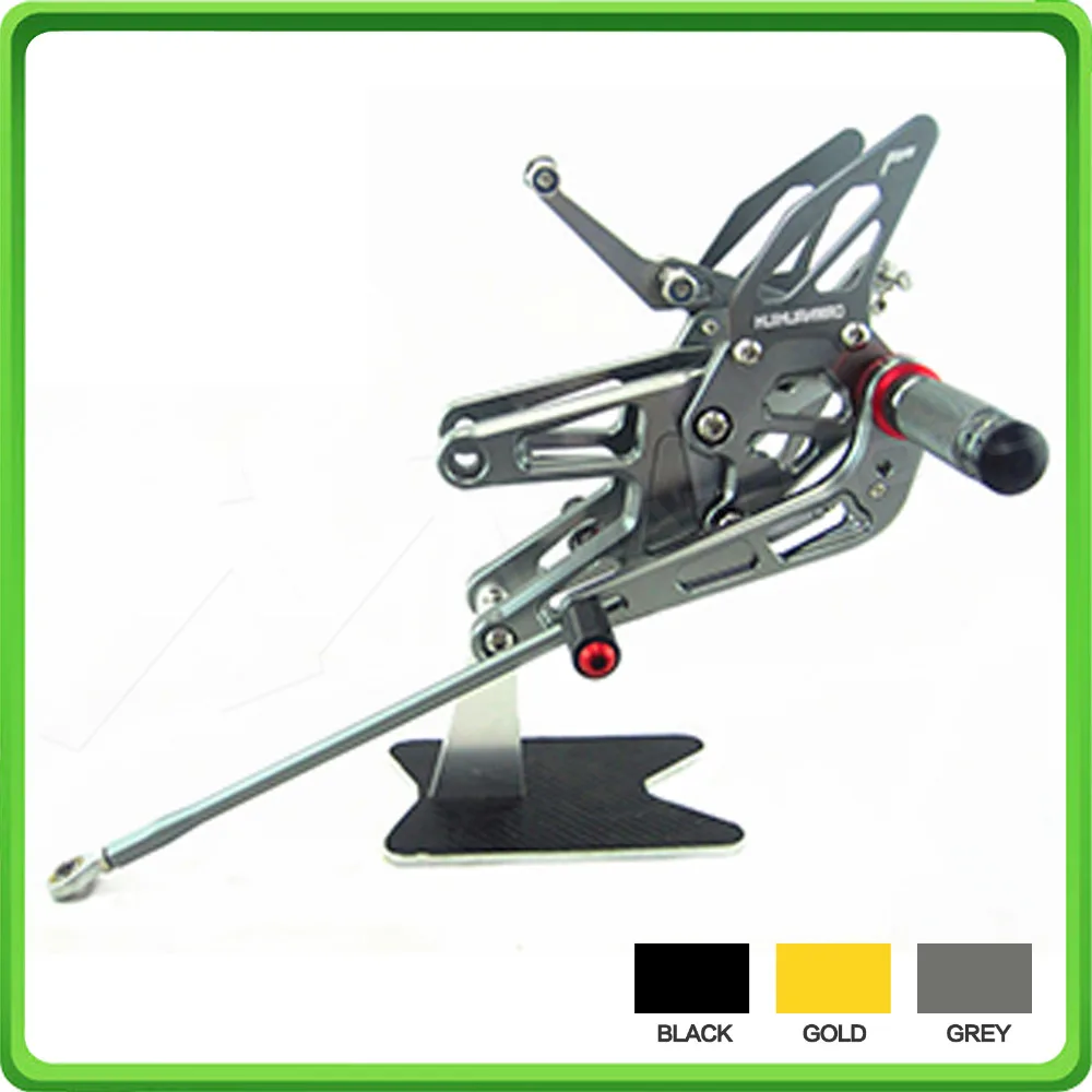 Adjustable Rear Sets Rearset Footrest Foot Rest Pegs Fit For Yamaha R6