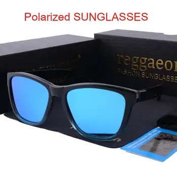 

reggaeon Top quality Gradient Frame Sunglasses Polarized Men Sports Women Glasses Oculos De Sol green red blue Color Lens