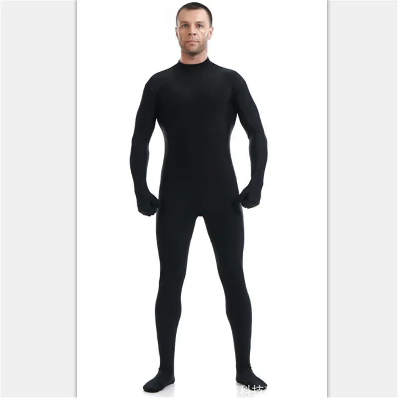 

high quality Lycra Zentai Suits No Hood Skin Tight Leotard Halloween Costumes Anime stage show Mens Cosplay Full Body Bodysuits