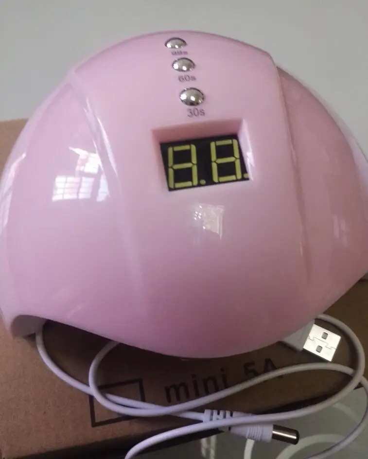 

UV LED Nail Lamp 36W with Infrared Sensor,UV Nail Light Quick Dry Machine, 30s/60s/90s Timer for Curing LED Gel Nail Polish,