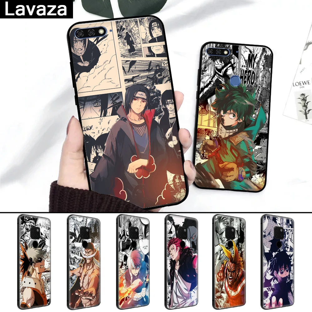 

Lavaza Japan Anime My Hero Academia One Piece Silicone Case for Huawei Mate 10 Pro 20 Lite Nova 3 3i Y6 Y5 Y9 Y7 2017 Prime 2018