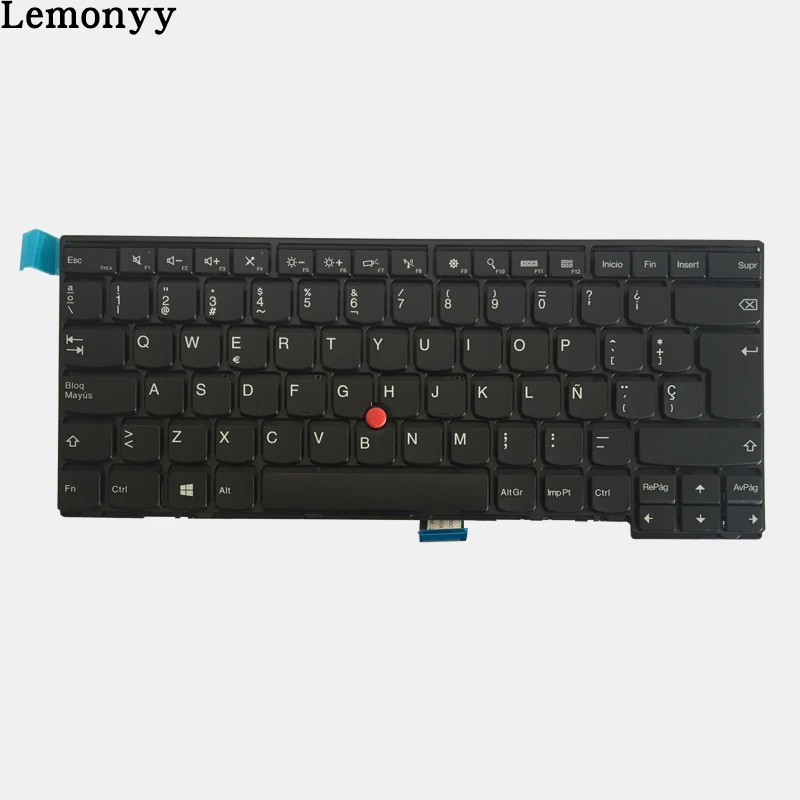 Испанский/SP Клавиатура для ноутбука LENOVO THINKPAD L440 L450 L460 T431 T431S T440 T440P T440S T450 T450S E431 E440 04Y2736