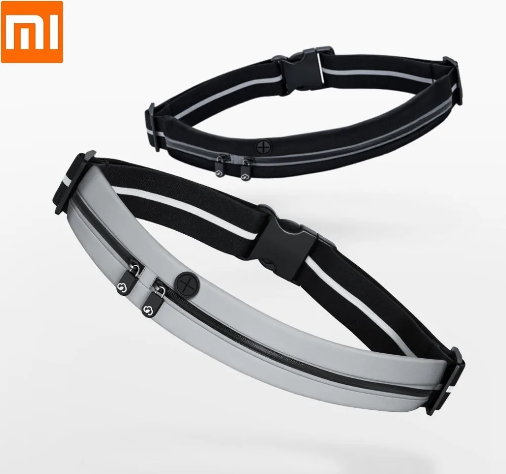 

Xiaomi Sports Invisible Pockets Waterproof 3M Night Line Reflective Phone Bag Waist Bag Double Chain Outdoor Running
