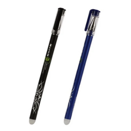 

NEW TENFON 2pcs 312G pull cover socket magic rubable temperature control high temperature disappear neutral pen friction pen