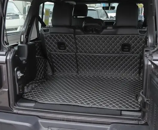 Оптовые цены Розничная 3 D грузовой лайнер багажник коврик для Jeep Wrangler JL 2018 + UPS DHL