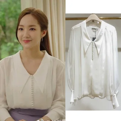 

Christmas Why Secretary Kim Women's Same with Smile T-shirts clothes Summer Top allaitement T shirts Cotton Tee shirt