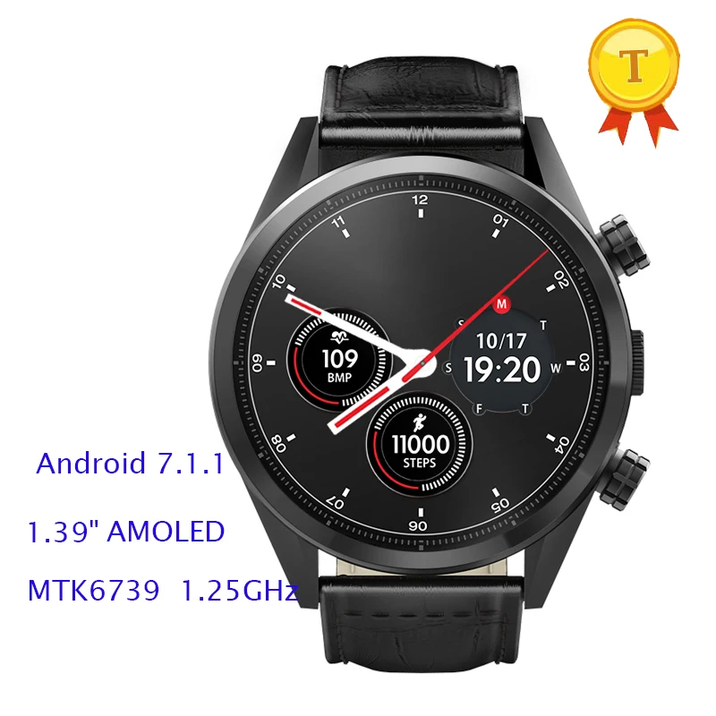 Лучшие продажи 4G Bluetooth телефон часы Android 7 сенсорный экран 1 Гб + 16 IP67