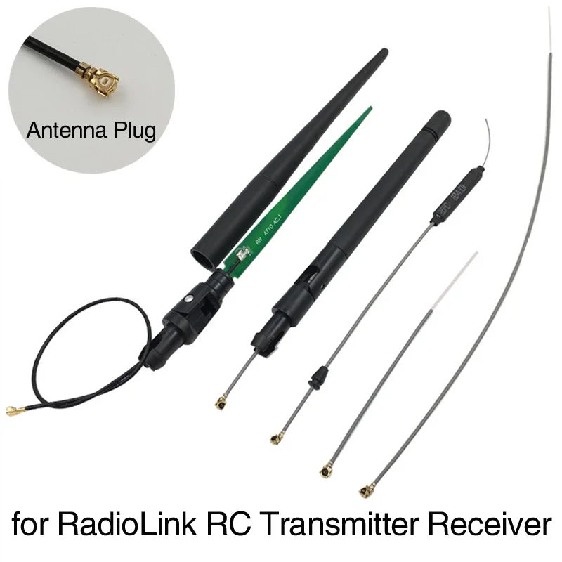 

1pcs Radiolink Antenna 2.4G for R6DS R6DSM R9DS R12DS R12DSM Receiver AT9 AT9S AT10 AT10II Remote Control Transmitter