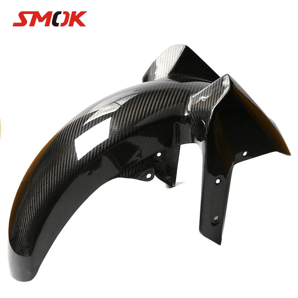 

SMOK For Yamaha Tmax 530 T MAX 530 Motorcycle Carbon Fiber Front Fender Splash Mud Dust Guard Mudguard Protection Tire Hugger