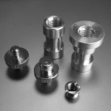 5In1 1 4 to 3 8 Male to Female Adapter Screw Camera Tripod Ball Head Monopod