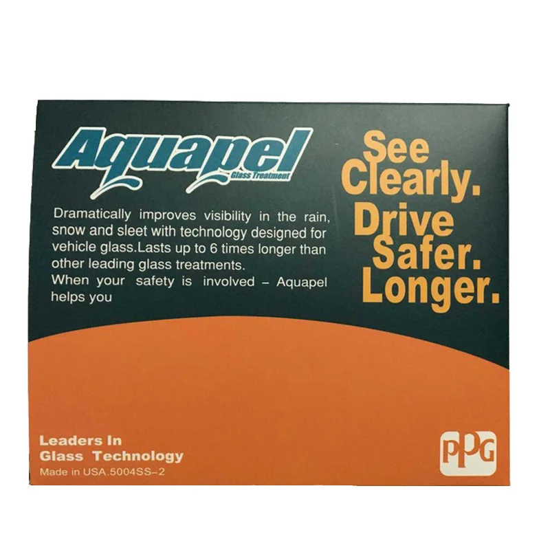  1PCS Genuine Aquapel Car Invisible Wipers Windshield Glass Water Rain Repellent Wipers Glass Coatin