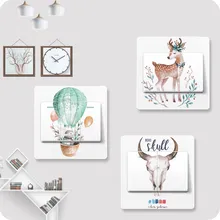 6 шт. креативный мультяшный переключатель наклейки самоклеющиеся декоративные наклейки гнездо простой переключатель Крышка