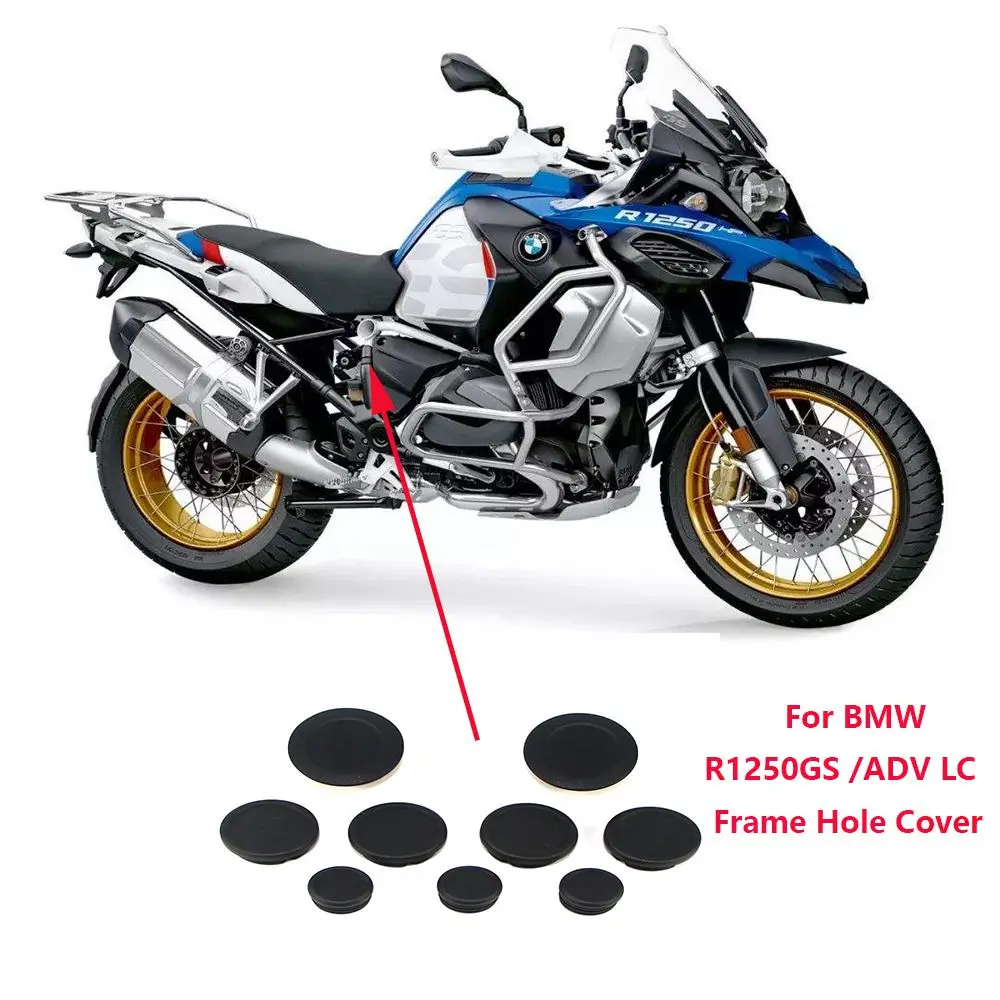 

Motorcycle Frame Hole Cover Caps Plug Kit Decor For BMW R1250GS LC R1250 GS Adventure 2019 Motorcycle Fairing Body Protection