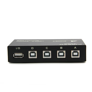 

Origianl 4 Ports USB2.0 Sharing Device Switch Switcher Adapter Box For PC Scanner Printer for PC Laptop