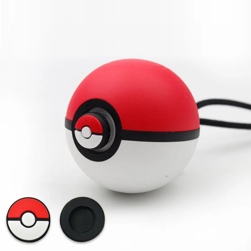 2 шт. силиконовый захват большого пальца аналоговый стик-накладка чехол для джойстика для Nintendo Switch контроллер NS Pokemon Poke шарик плюс Pokeball игра футляр