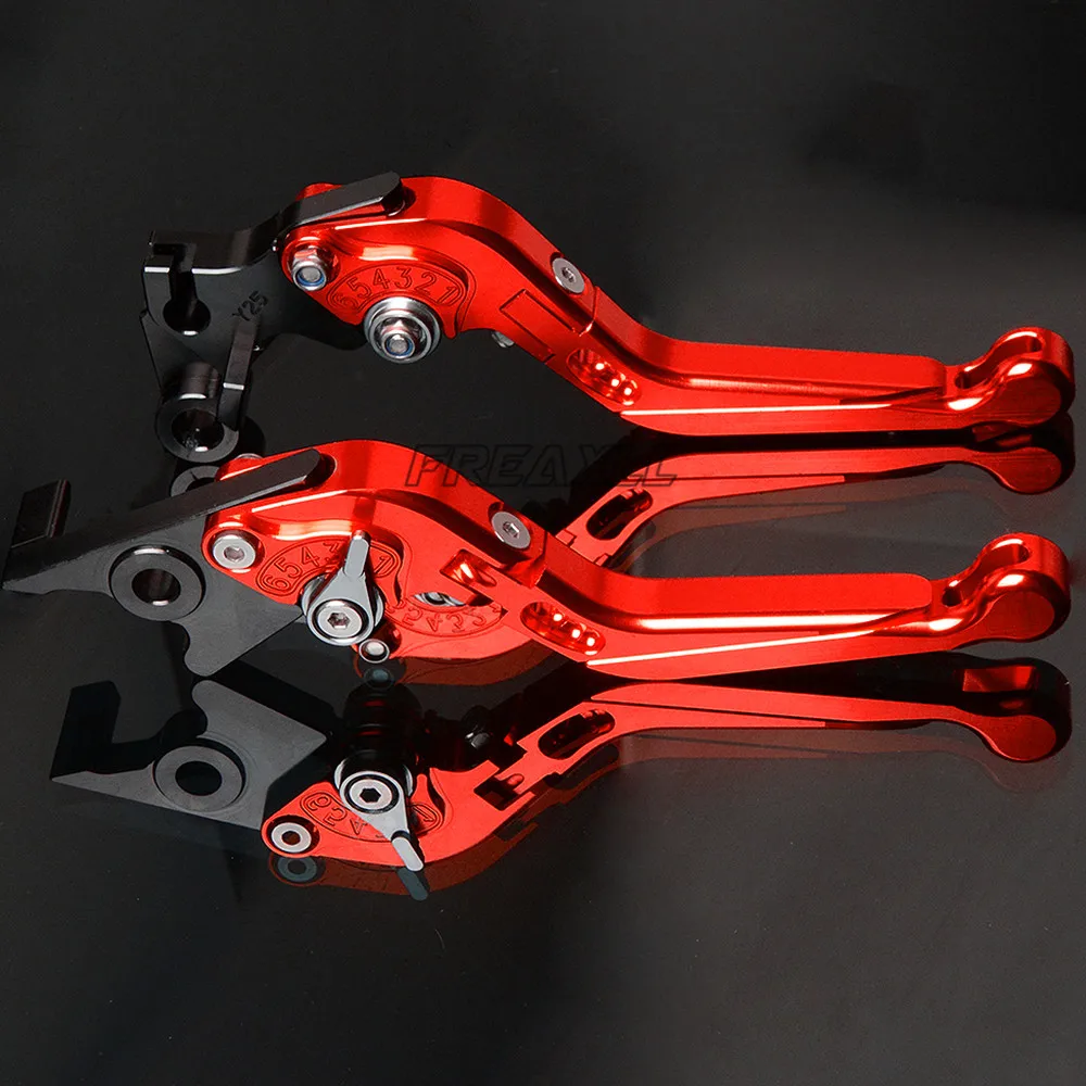 

FREAXLL Aluminum Motorbike Levers Foldable Extendable Adjustable Motorcycle Brake Clutch Levers for BMW S1000R S1000RR S1000XR