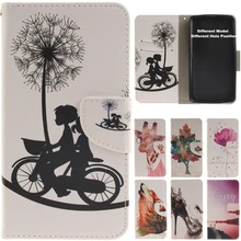 Fashion Cartoon Holder Stand PU Leather Wallet Flip Case Cover For Samsung Galaxy A3 A5 A9 J1 J5 2015 On5 Cases Covers Coque