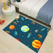 Большого размера, с героями мультфильмов животных ковер в детской комнате коврик и ковер для Спальня ковер детский игровой коврик Детский напольный коврик обучения коврик