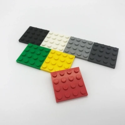 

Legoingly 10 pcs Plate 4 x 4 DIY toy for children Building block mini base plate Classic Developing Educational bricks