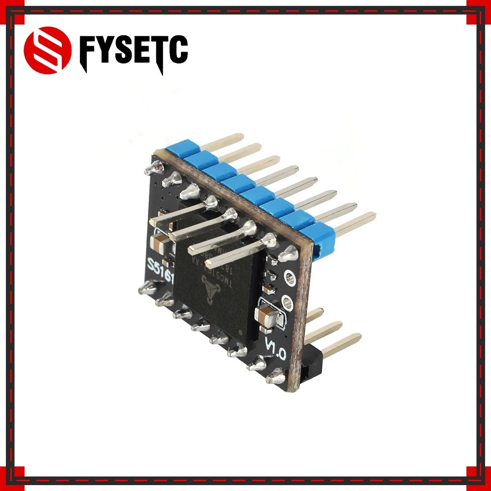 Драйвер шагового двигателя TMC5161 V1.0 SPI с высокой мощностью а для замены Nema 17 23 TMC5160 VS