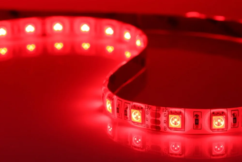 12V 5050 led strip red color