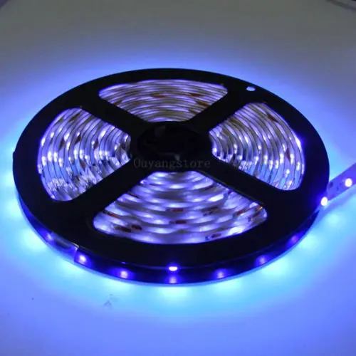 #cheap Super Bright 5M Led Strip Light DC12V 5050 300Leds Purple Non Waterproof IP20 Waterproof ip65 LED Tap Ribbon String Light