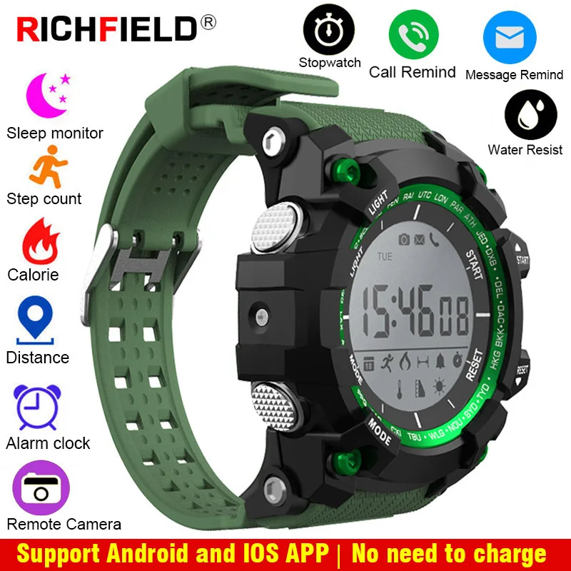 

Smart Watch Men Women Bluetooth Clock Notification Sleep Monitor Call SMS Reminder Pedometer Waterproof Step Tracker SmartWatch