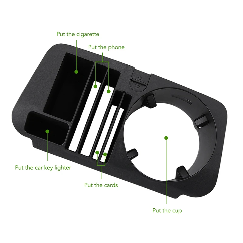 Автомобильная Центральная коробка для хранения аксессуаров подстаканник для Mercedes Benz C class W205/GLC Class X253/E class W213 e200 e300l
