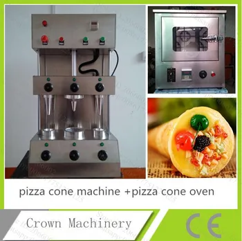 

Commercial temperature control Ice cream pizza cone maker+pizza cone baker oven iron