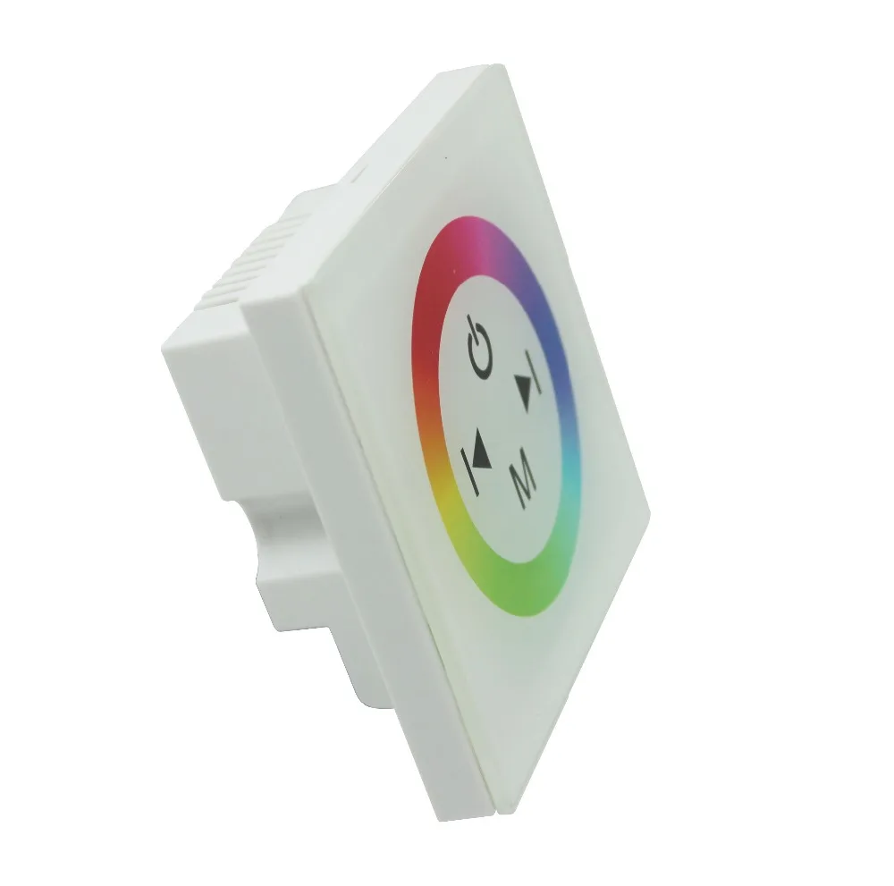 Светодиодный TM08 RGB контроллер DC12V 24V 3 канала 4A/Channel общий анод Сенсорная панель