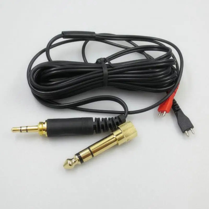 

MLLSE Replace Cable Wires For Senhser HD25 HD25-1 HD25-1 II HD25-C HD25-13 HD 25 Headphones Audio Cable With 6.3 Plug