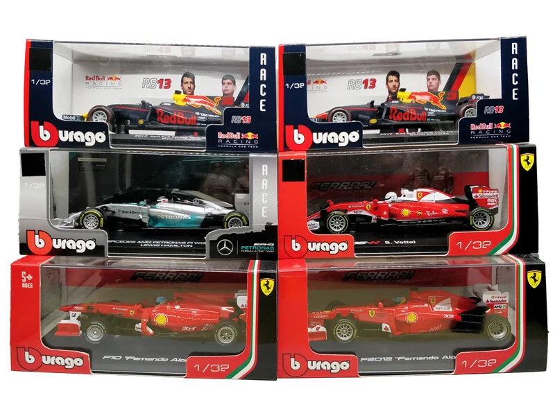 formula one toy cars
