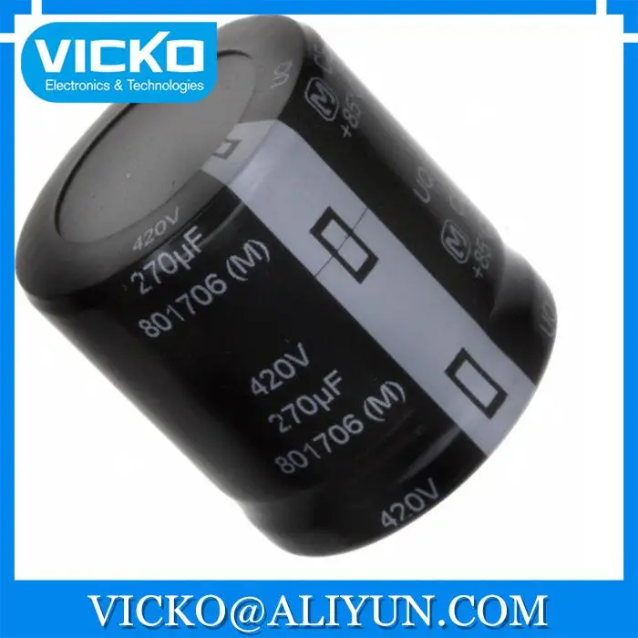 [VK] EET-UQ2S271KA Capacitors 270UF 20% 420V SNAP | Обустройство дома