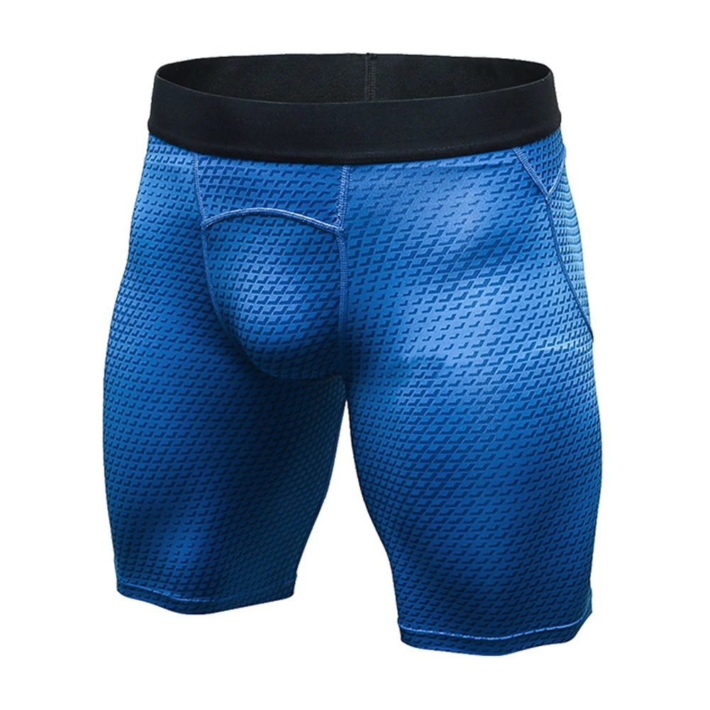 

Skins Mens Compression Shorts Workout Running Bodybuilding Shorts Men Skinny Gyms Short Trouser Knee Length Bermuda Masculina