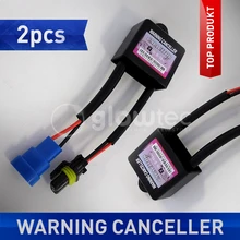 2 pcs Luzes Decodificador Cancelador de Aviso HID Xenon Kits HID Lâmpada Xenon Relé Capacitor de Carga Resistor Erro Canbus Decoder GLOWTEC,