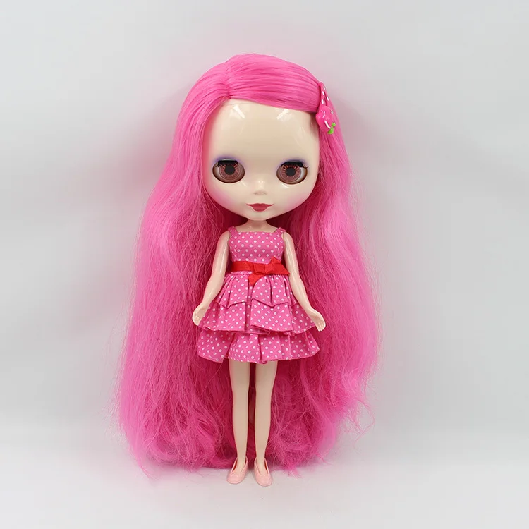 Обнаженная фигурка blyth куклы(розовые красные волосы) 22643