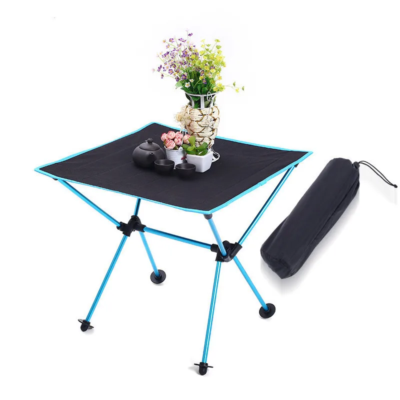 

Aluminum Folding Camping Table Portable Outdoor Lightweight Picnic Dining BBQ Table Tourist Furniture Garden Furniture