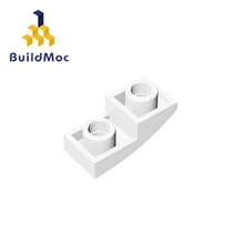 Buildmoc compatível monta partículas 24201 1x2 para blocos de construção peças diy cre educacional elétrico