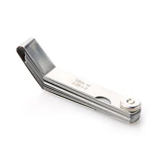 0,05 до 1 мм Толщина изогнутая нержавеющая сталь метрический наполнитель щупа P20 для измерения