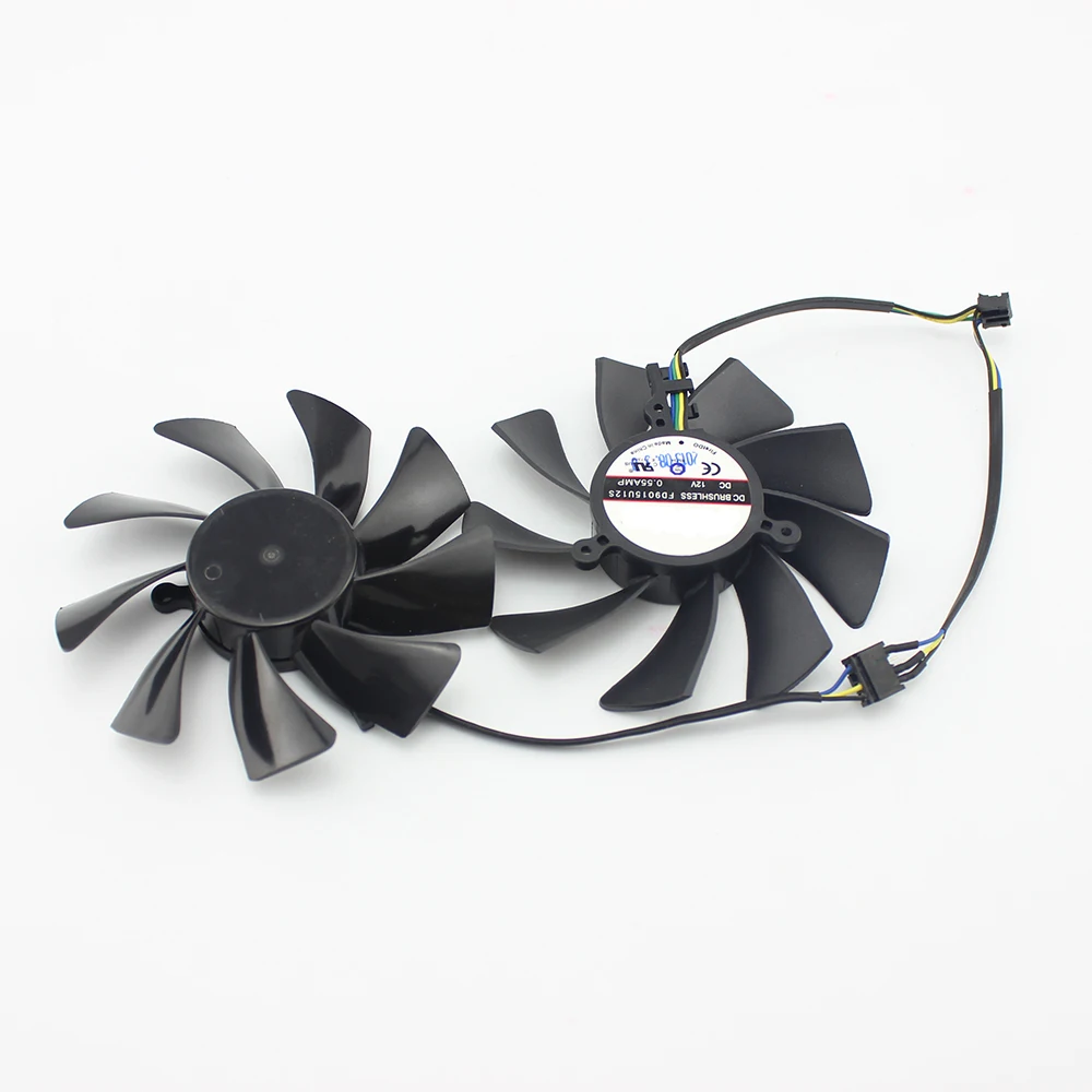 Кулер для видеокарты 85 мм FD9015U12S 4 контакта 12 В постоянного тока XFX HD7950 HD 7970